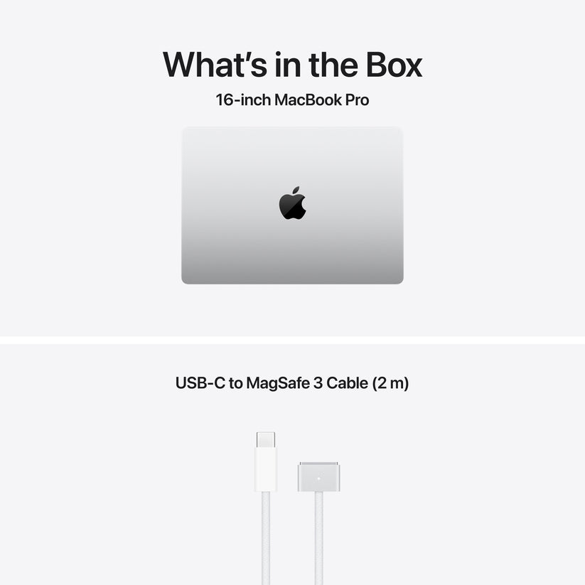 MacBook Pro 16 CTO: Čip M5 Max s 18-jezgrenim CPU i 40-jezgrenim GPU, 128 GB RAM, 2 TB SSD, Nanotekstura, Hrvatska - Srebrna