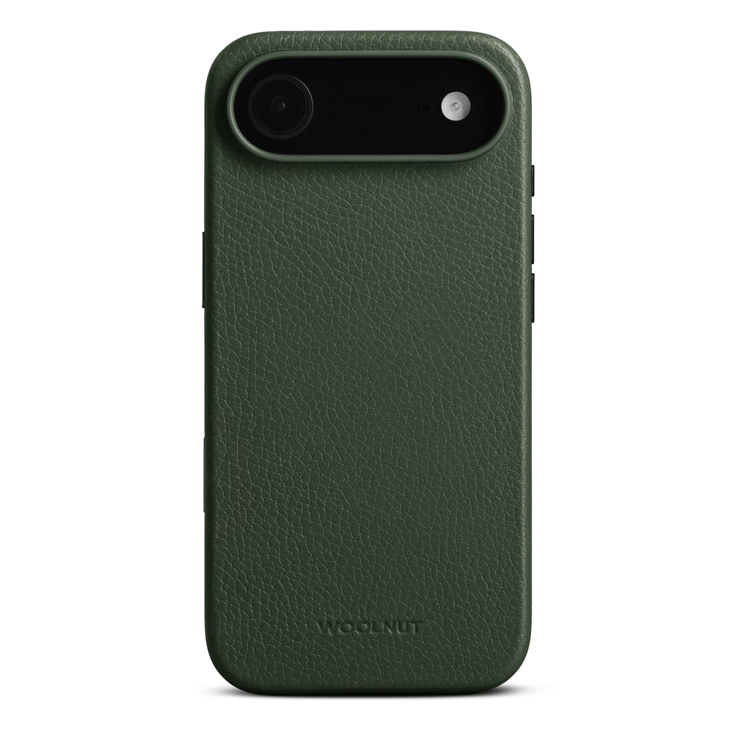 Woolnut kožna maska za iPhone 17 Air - zelena