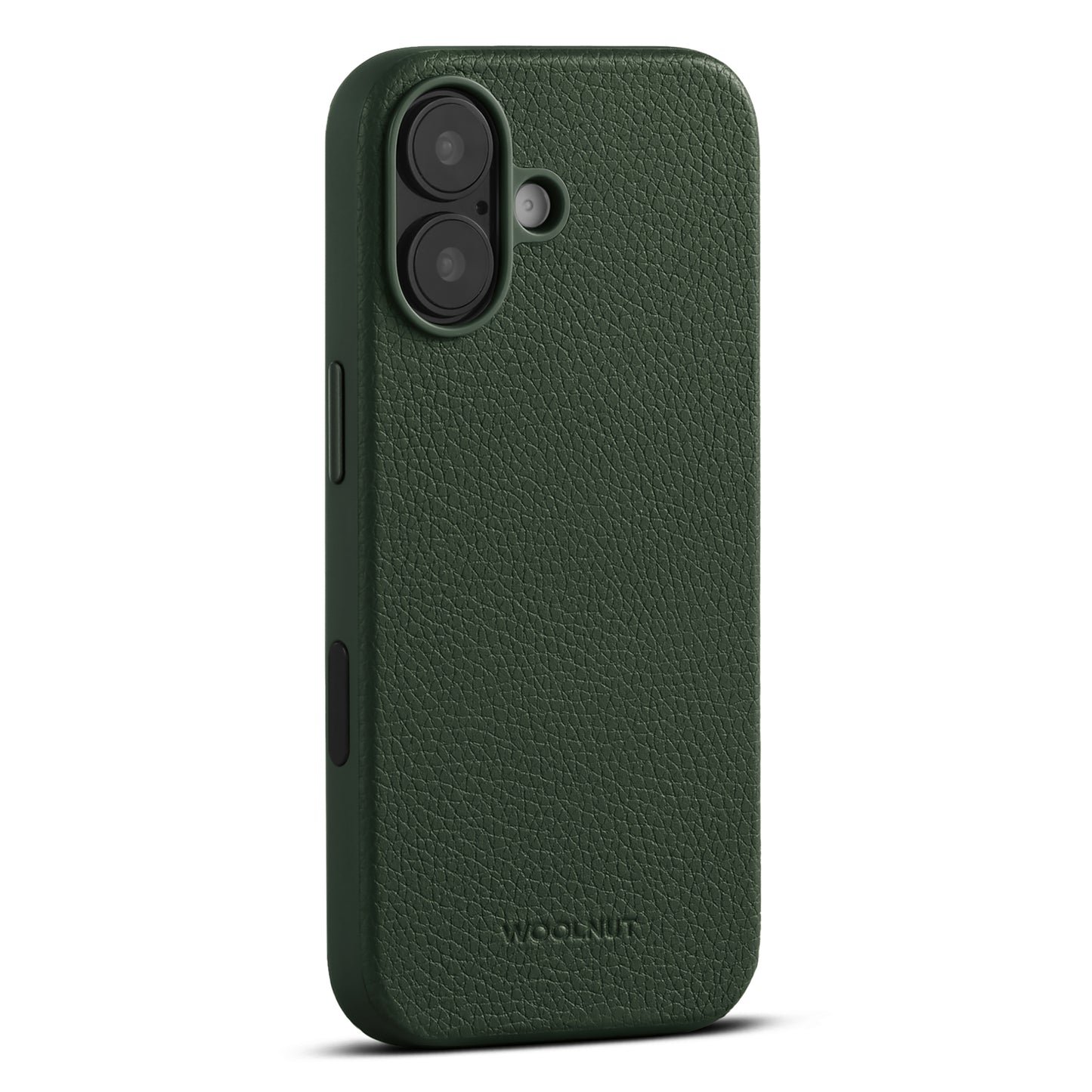 Woolnut kožna maska za iPhone 17 - zelena