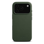 Woolnut kožna maska za iPhone 17 Pro - zelena