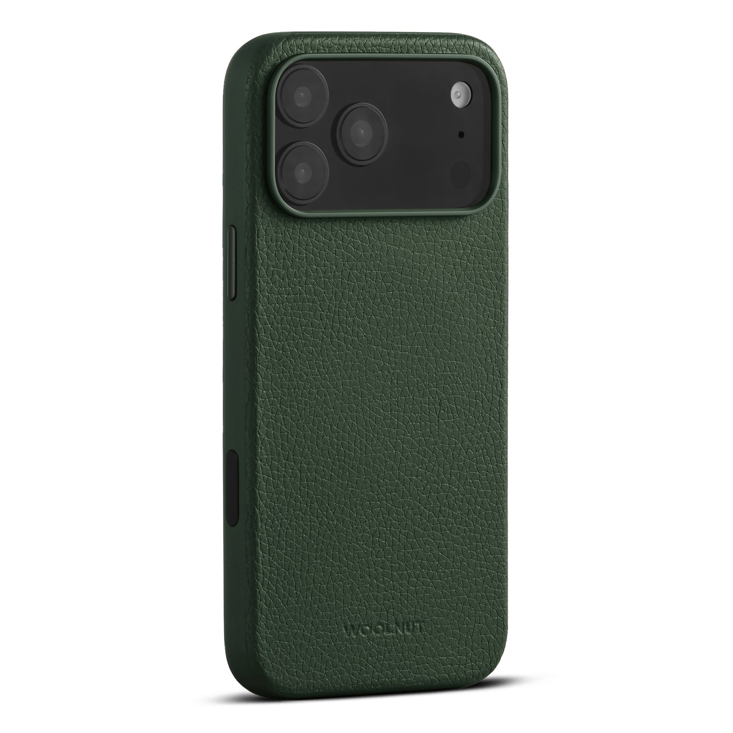 Woolnut kožna maska za iPhone 17 Pro Max - zelena