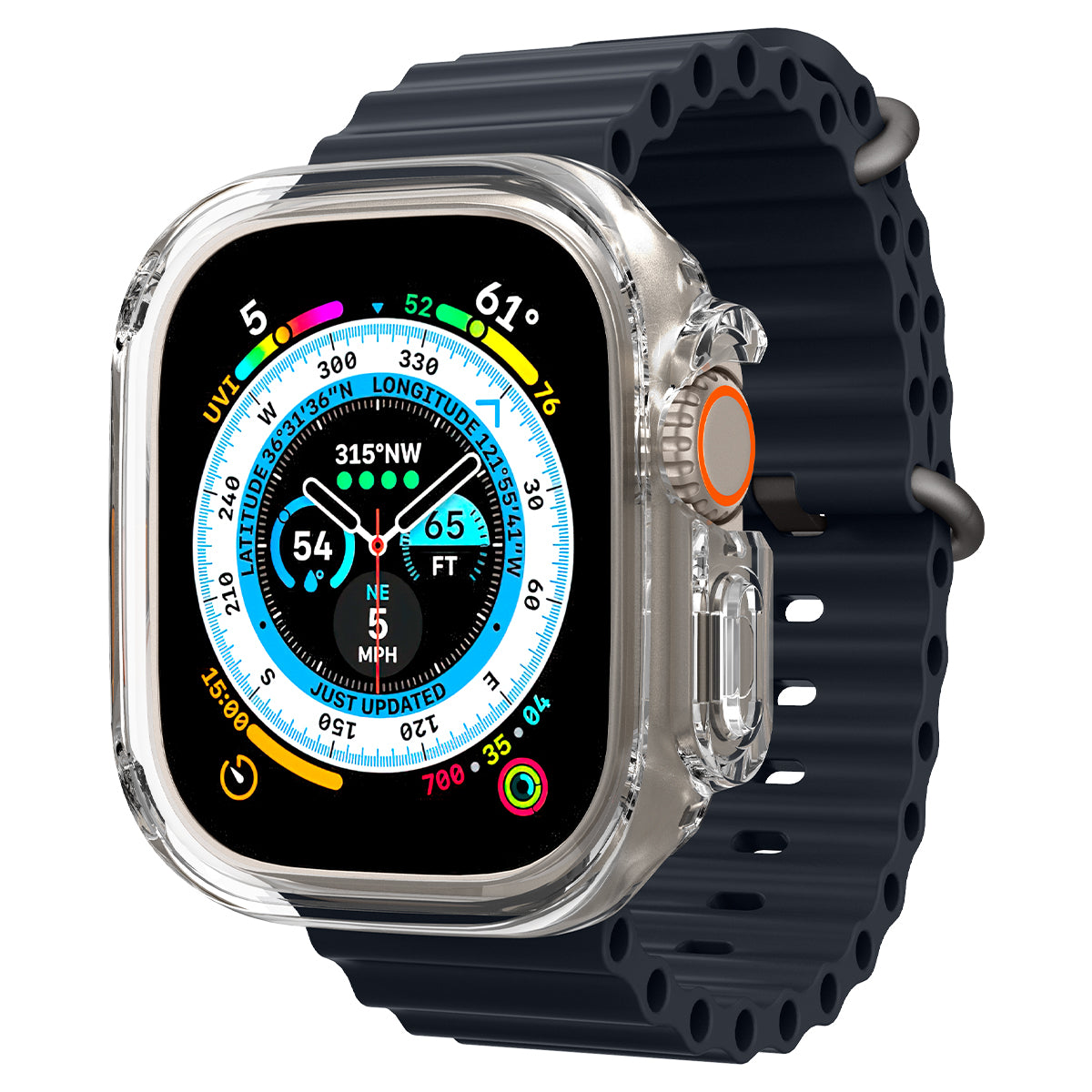 Spigen Ultra Hybrid Case za Apple Watch Ultra - Clear