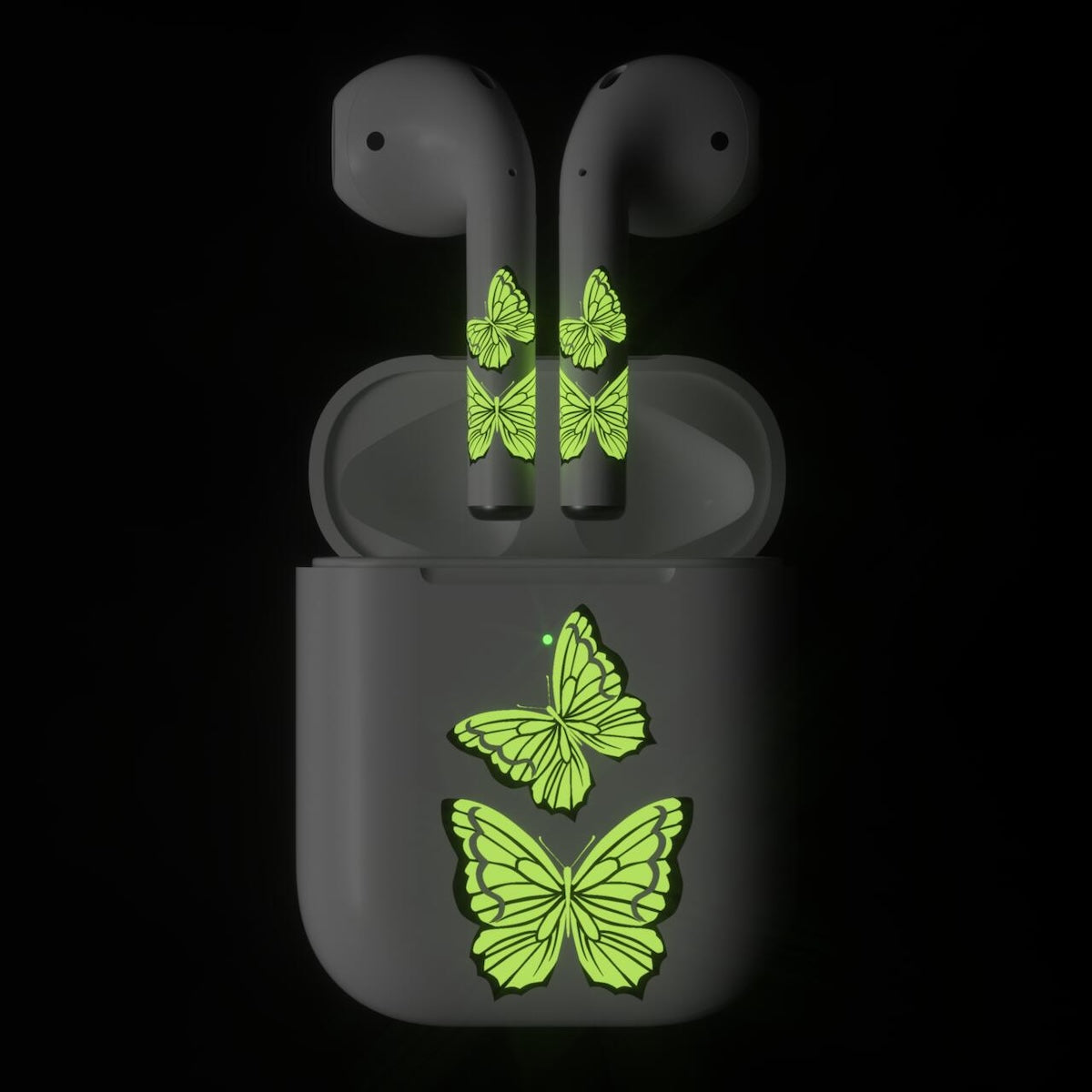 Next One ArtSkin naljepnica za Airpods 1. i 2. generacije - Glowing Butterfly - iSTYLE.hr