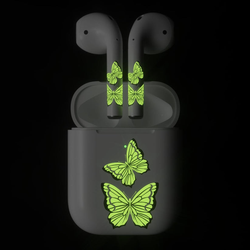 Next One ArtSkin naljepnica za Airpods 1. i 2. generacije - Glowing Butterfly - iSTYLE.hr