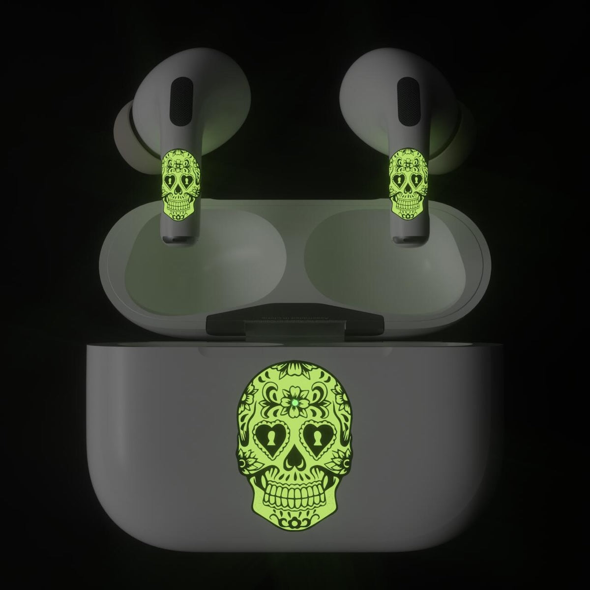 Next One ArtSkin naljepnica za Airpods Pro 1. i 2. generacije - Glowing Skull - iSTYLE.hr