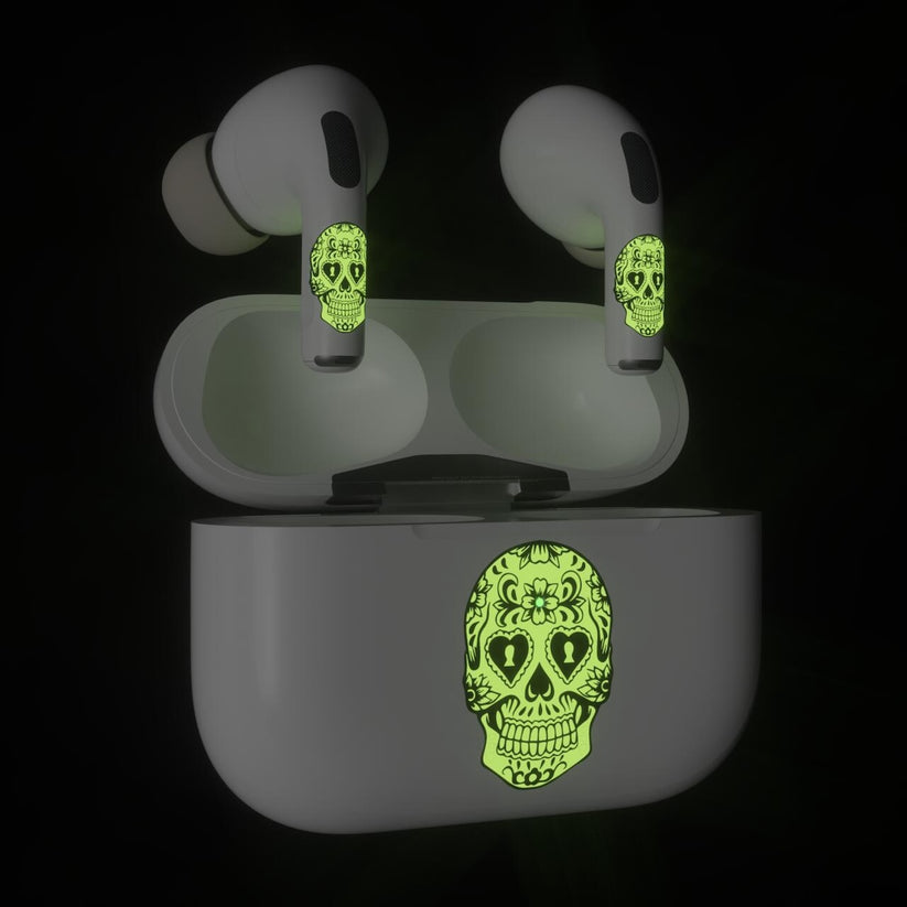 Next One ArtSkin naljepnica za Airpods Pro 1. i 2. generacije - Glowing Skull - iSTYLE.hr