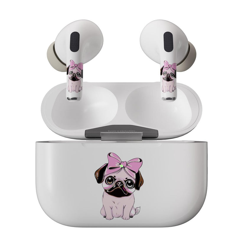 Next One ArtSkin naljepnica za Airpods Pro 1. i 2. generacije - Pink Pug - iSTYLE.hr