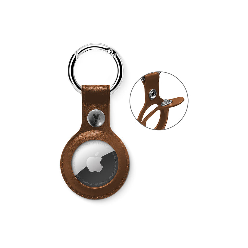 iStyle Leather Case for AirTag - brown - iSTYLE.hr