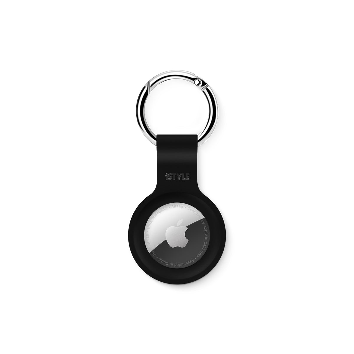 iStyle Silicone Case for AirTag - crna