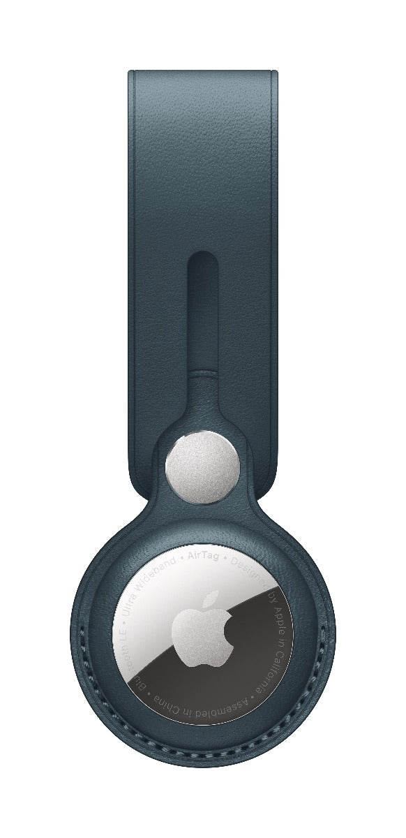 Apple AirTag kožna petlja baltička plava (kolekcija Summer2021)