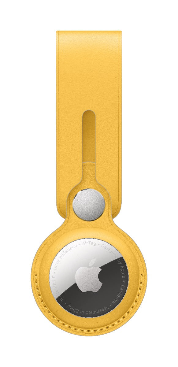 Apple AirTag kožna petlja mejer limun (kolekcija Summer2021)