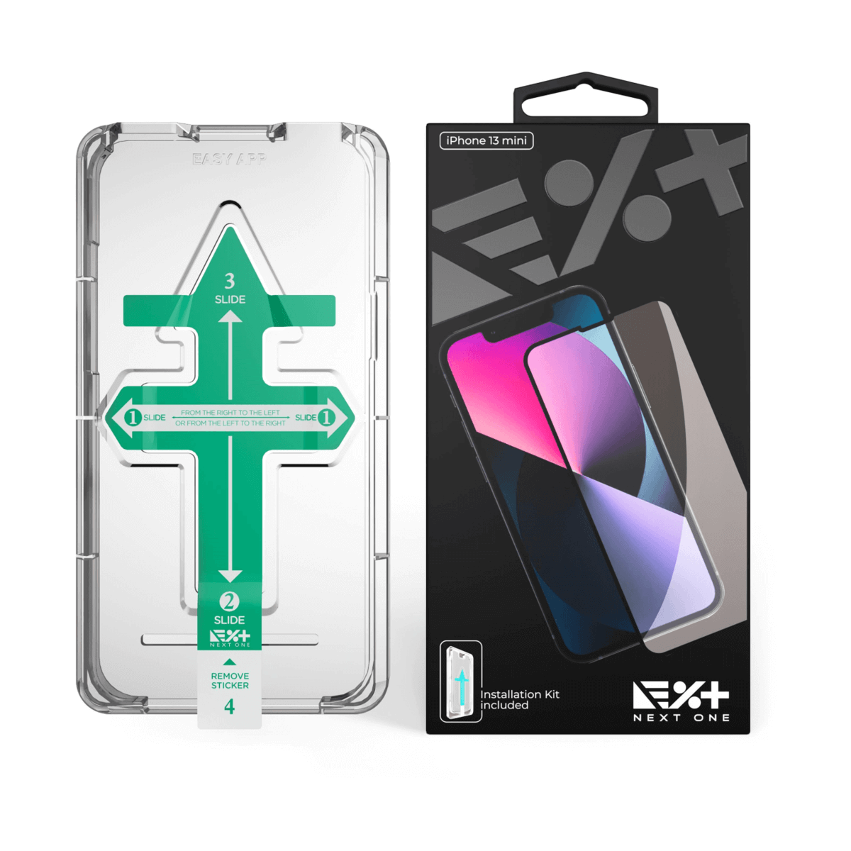 Next One All-rounder privacy glass screen protector za iPhone 13 mini - iSTYLE.hr