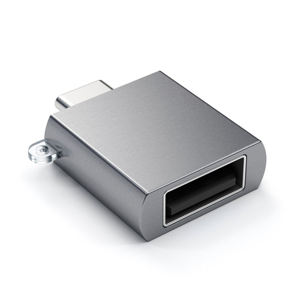 Satechi USB-C to USB-A adapter svemirski siva