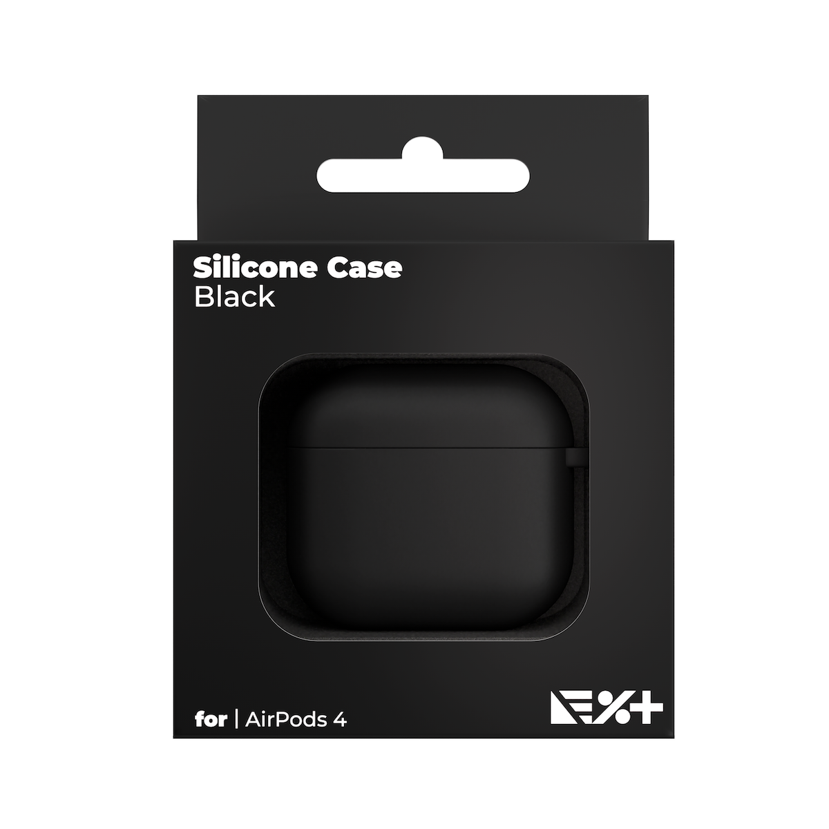 Next One Silicone case za AirPods 4 - Black - iSTYLE.hr
