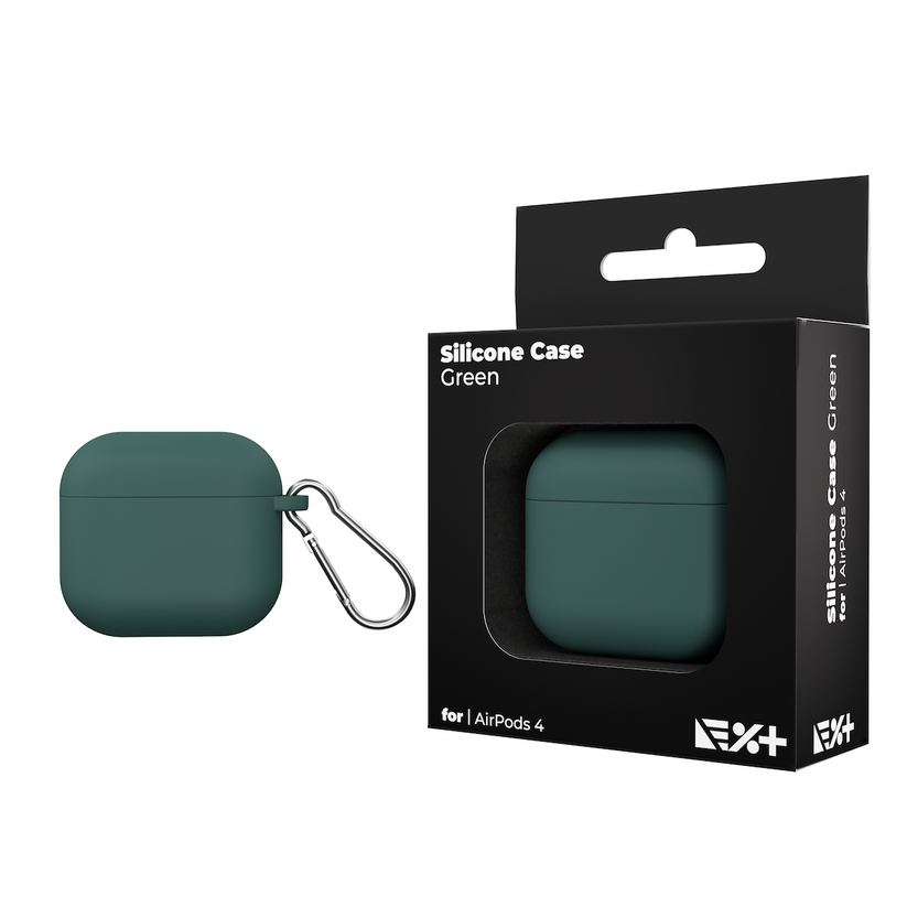 Next One Silicone case za AirPods 4 - Green - iSTYLE.hr