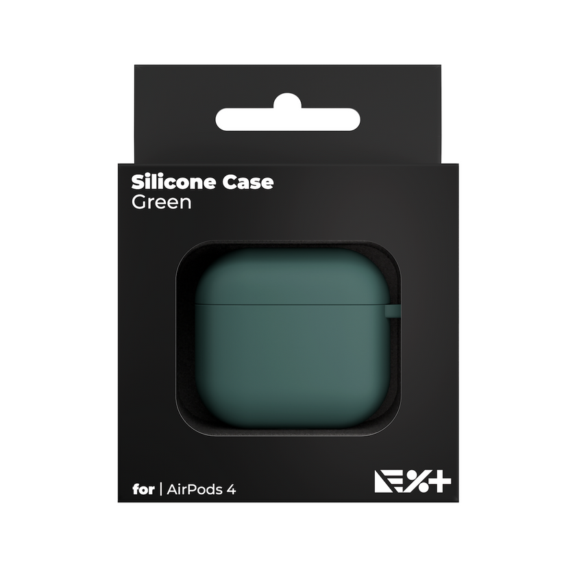Next One Silicone case za AirPods 4 - Green - iSTYLE.hr