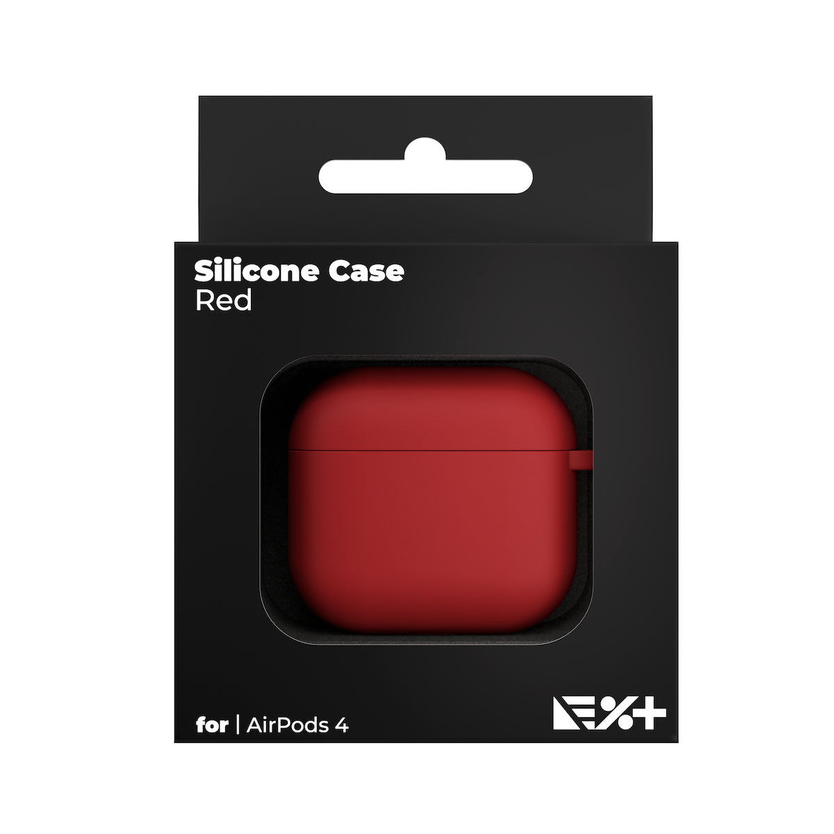 Next One Silicone case za AirPods 4 - Red - iSTYLE.hr