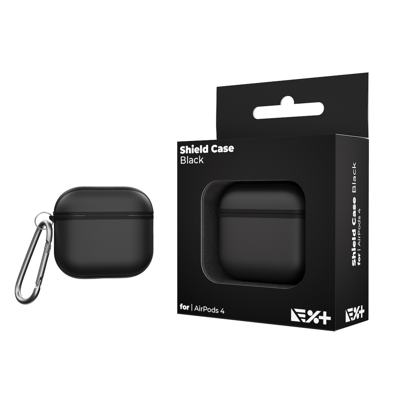 Next One Shield Case za AirPods 4 - Black - iSTYLE.hr
