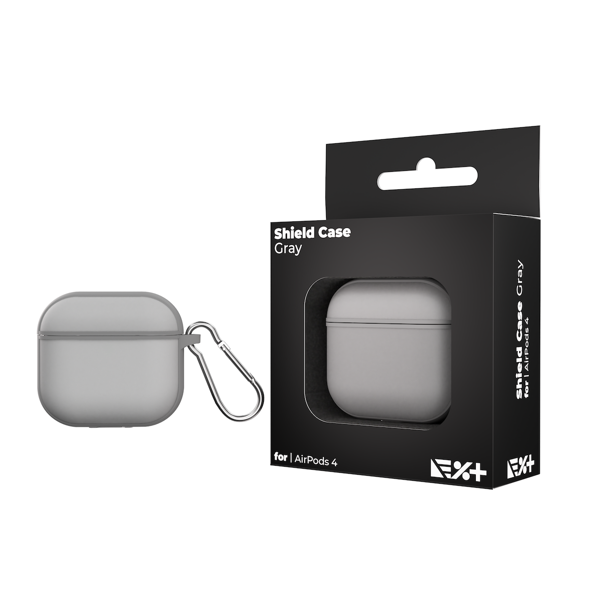 Next One Shield Case za AirPods 4 - Grey - iSTYLE.hr