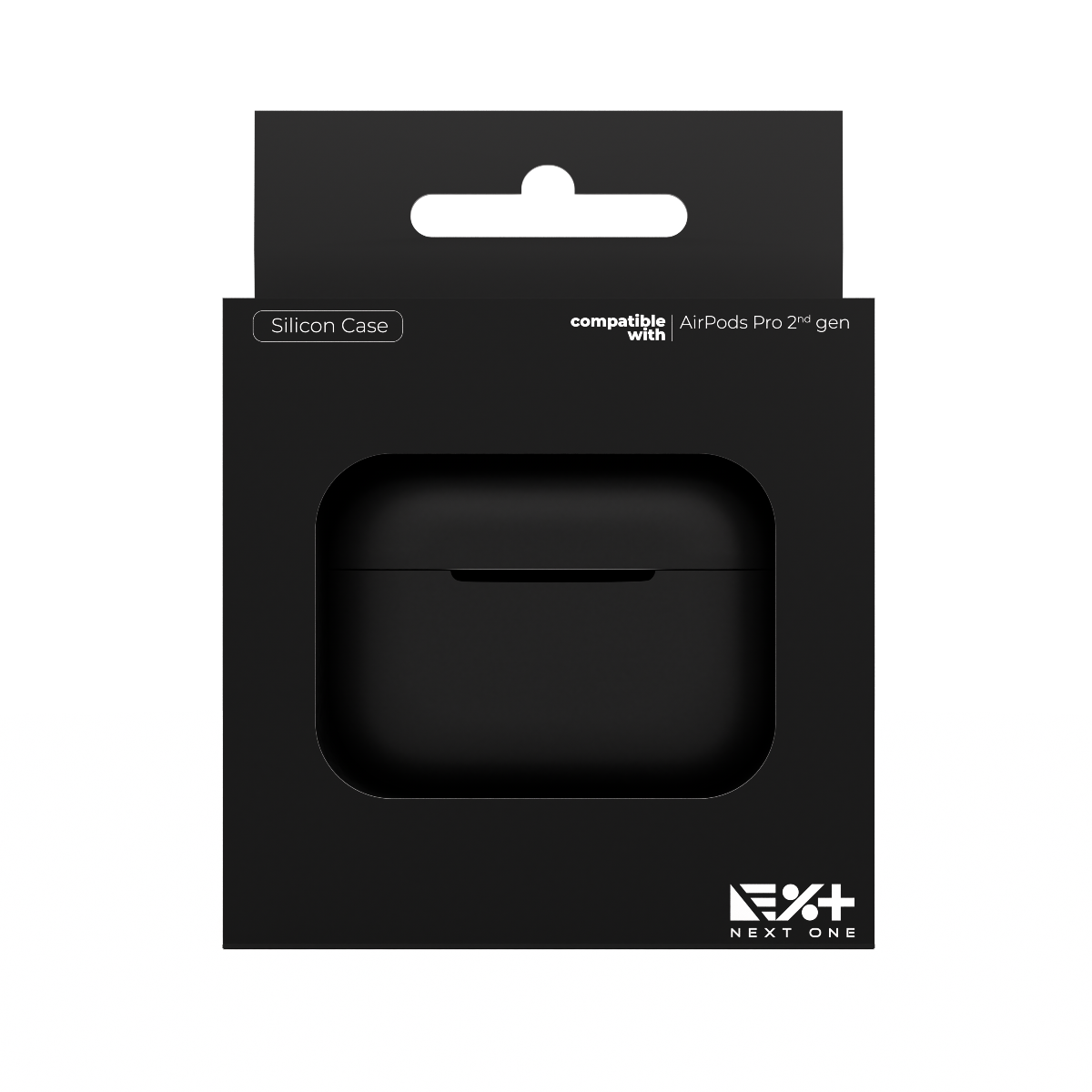 Next One Silicone Case za AirPods Pro (2nd gen) - Black