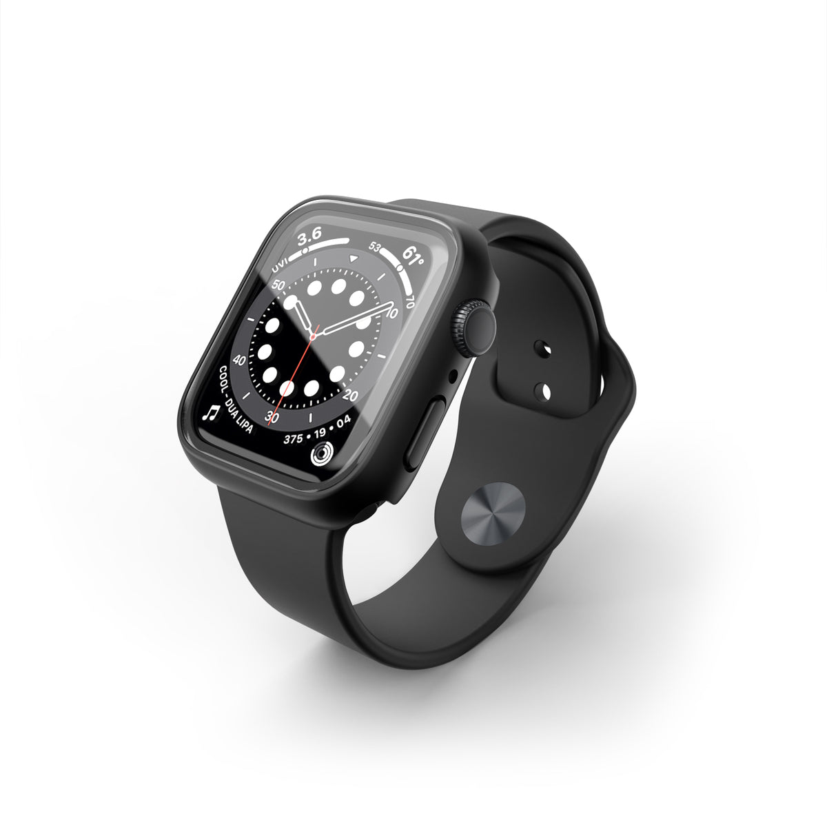 NEXT ONE Apple Watch glass case 40mm - black