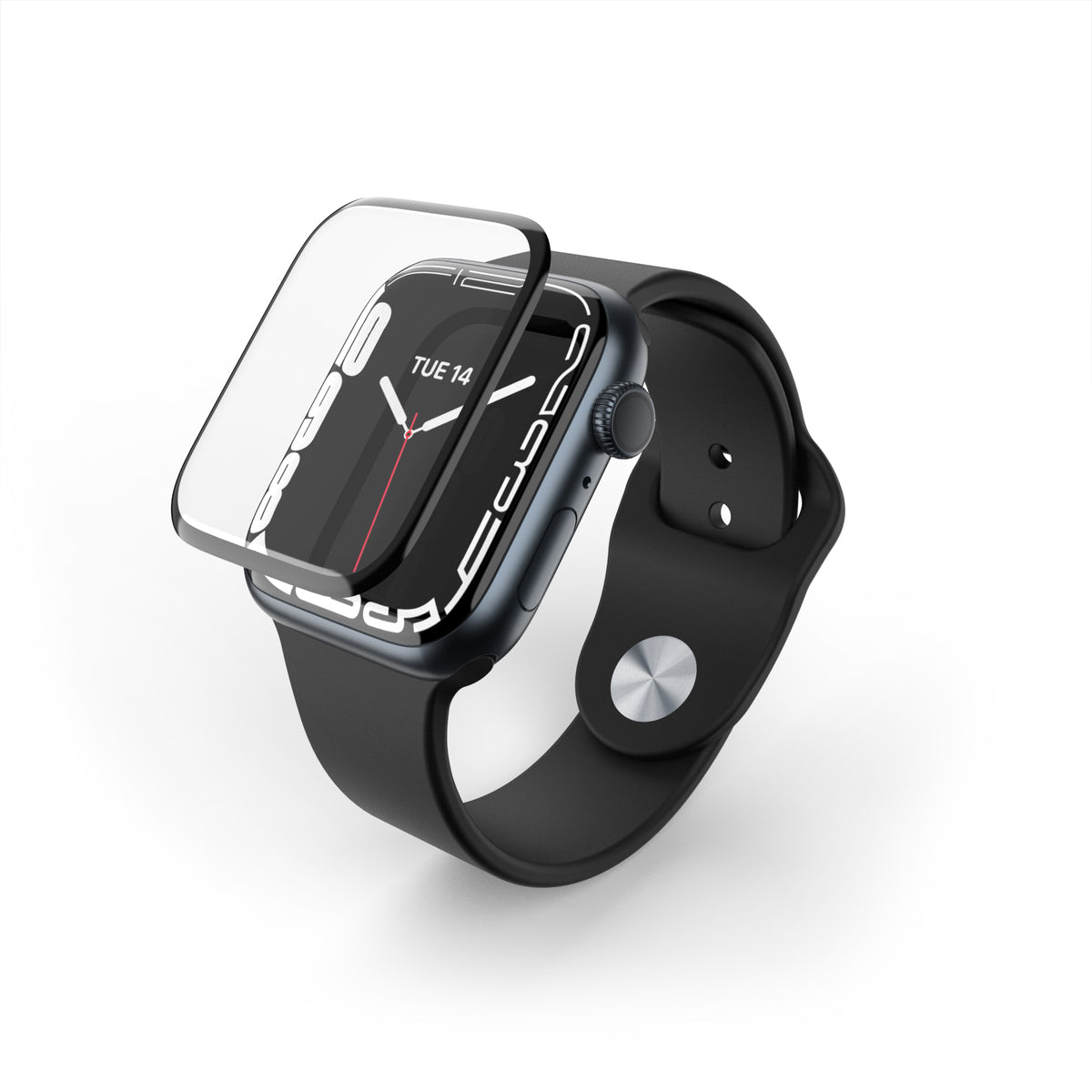 Next One Apple Watch 3D zaštita zaslona 45 mm prozirna