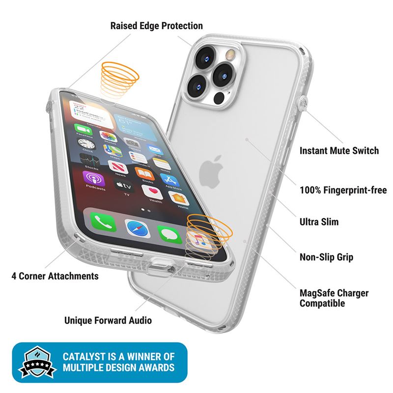 Catalyst Influence case za iPhone 13 Pro Max - Clear