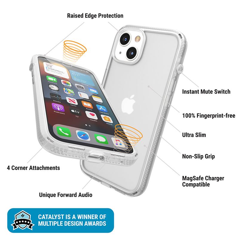 Catalyst Influence case za iPhone 13 - Clear