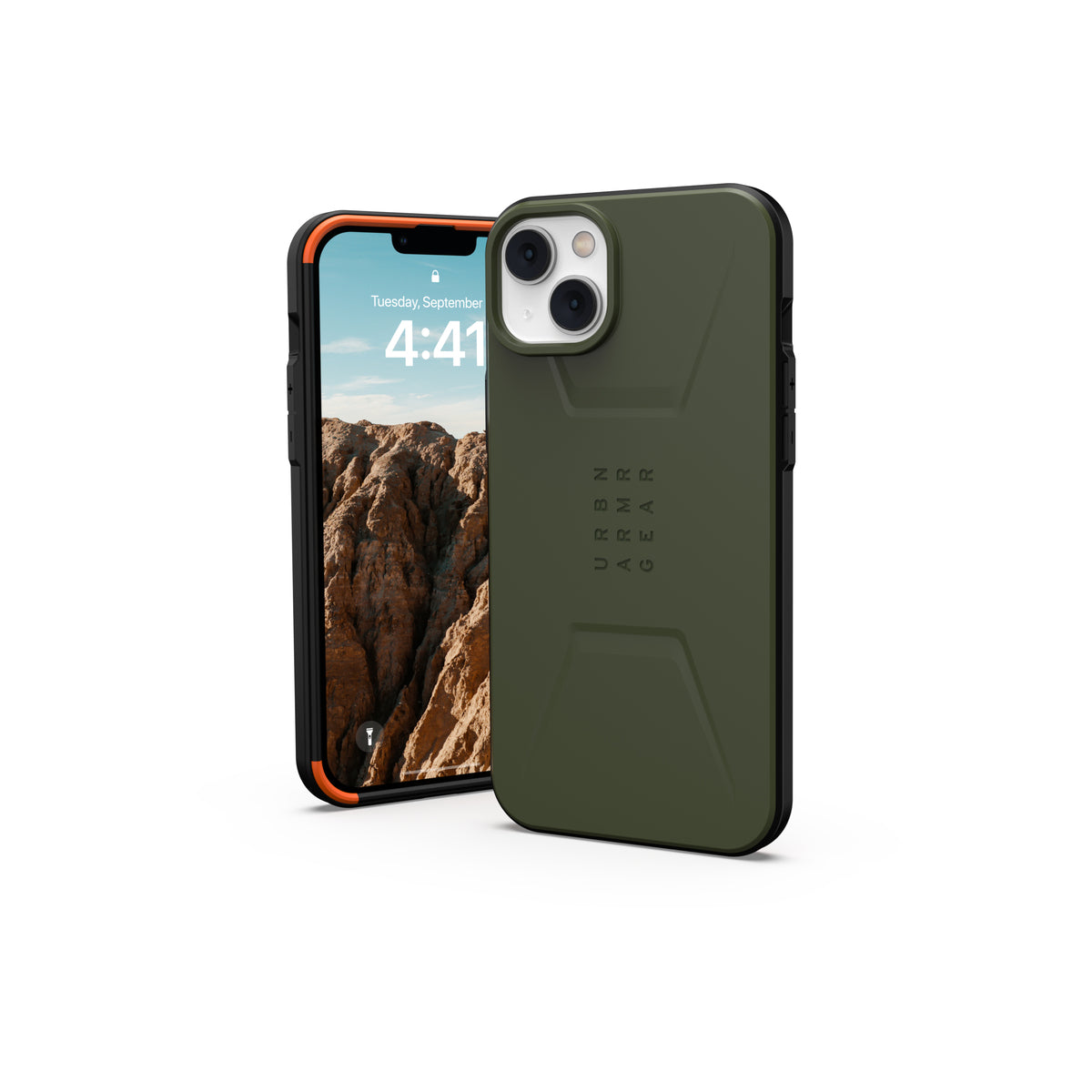 UAG Civilian za iPhone 14 Plus - MagSafe kompatibilan - Olive