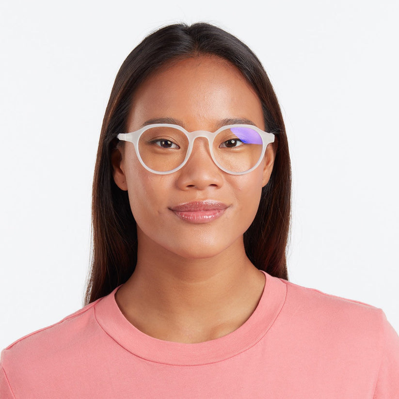 BARNER blue light glasses - Chamberi - Coconut Milk