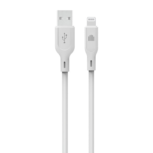 Dviced USB-A na Lightning silikonski kabel (1,25m) - bijeli