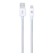 Dviced Cable USB-A to Lightning Nylon Textile 1,25m - bijeli