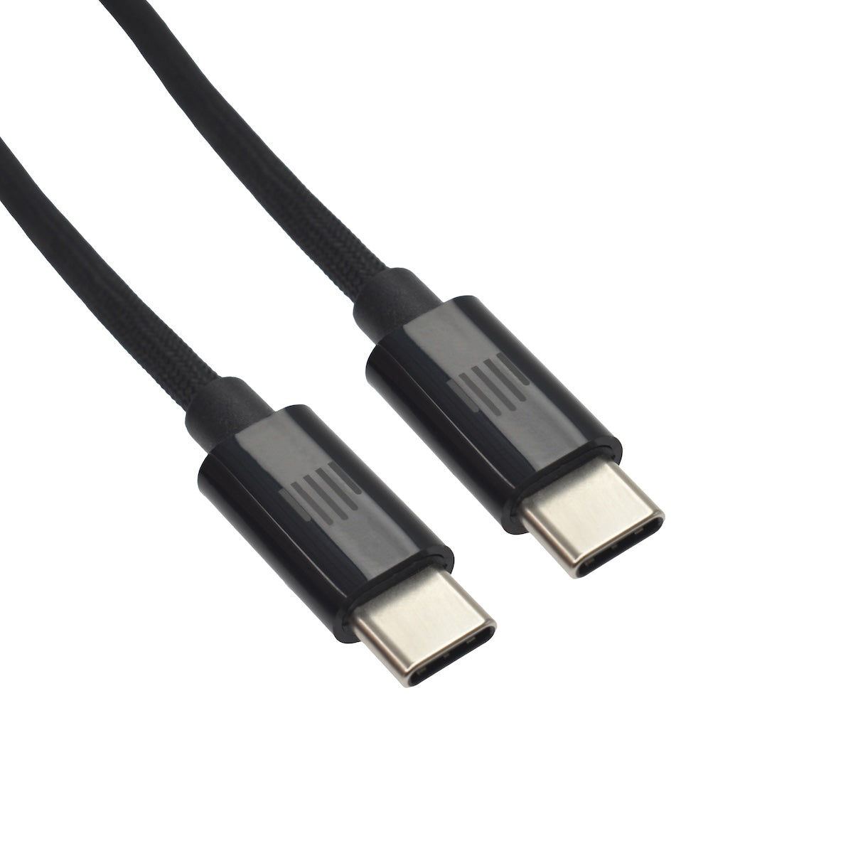 Dviced Cable USB-C to USB-C Nylon Textile 0,25m - crni