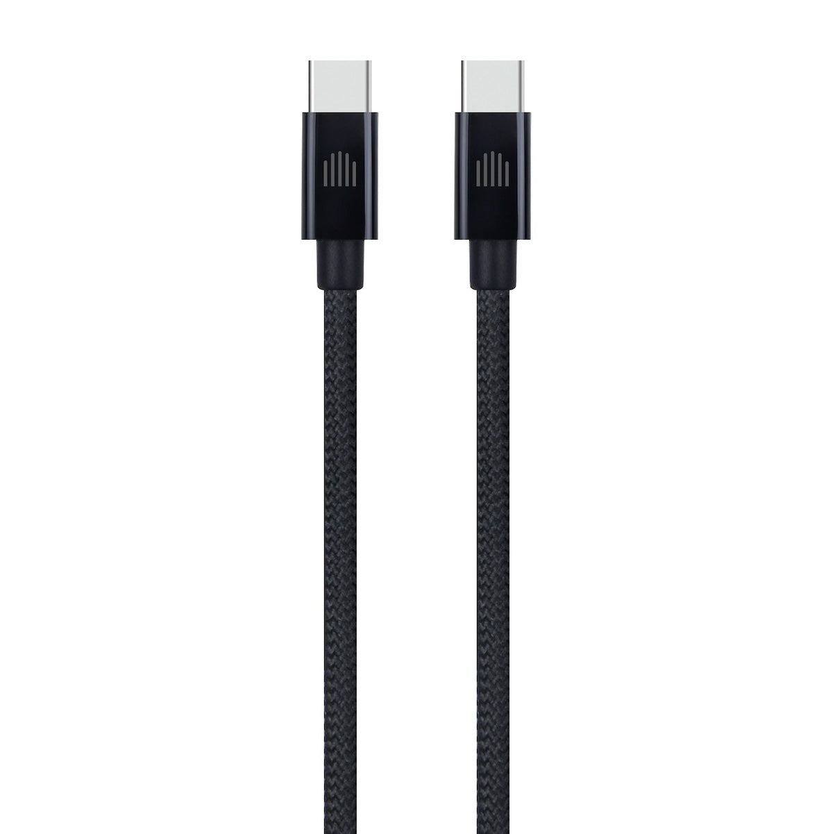 Dviced Cable USB-C to USB-C Nylon Textile 1, 25m crni