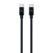 Dviced Cable USB-C to USB-C Nylon Textile 1,25m - crni
