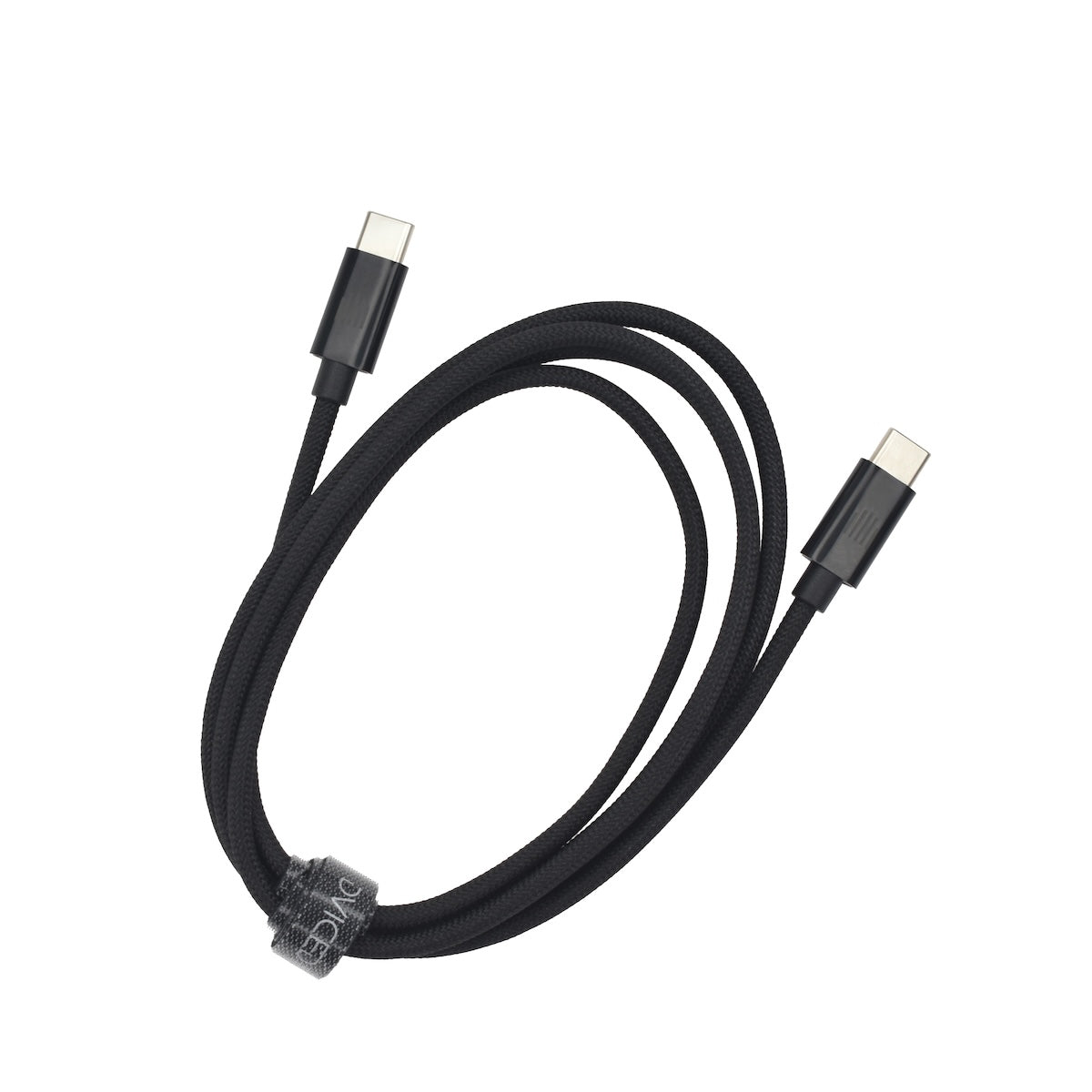 Dviced Cable USB-C to USB-C Nylon Textile 1,25m - crni