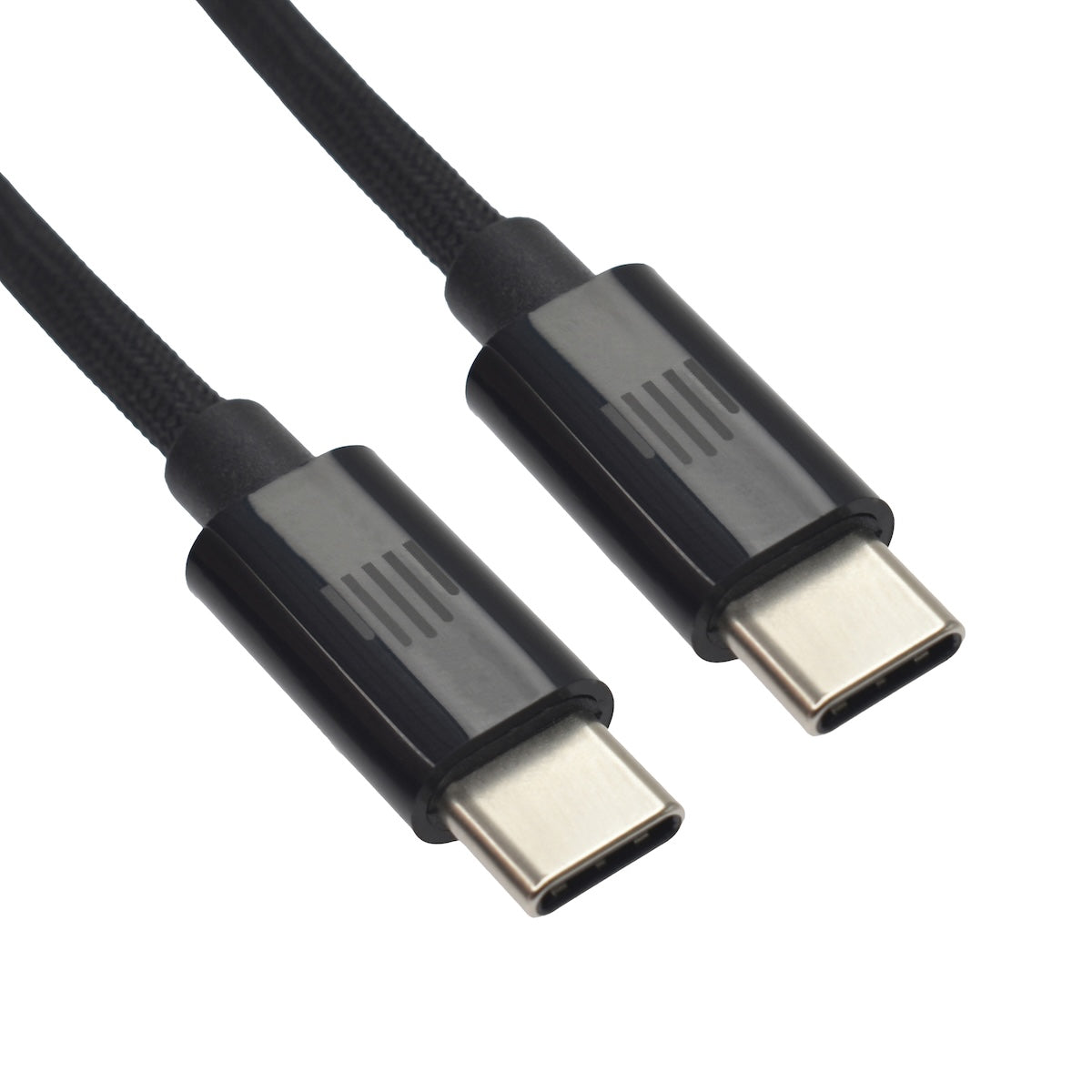 Dviced Cable USB-C to USB-C Nylon Textile 1,25m - crni
