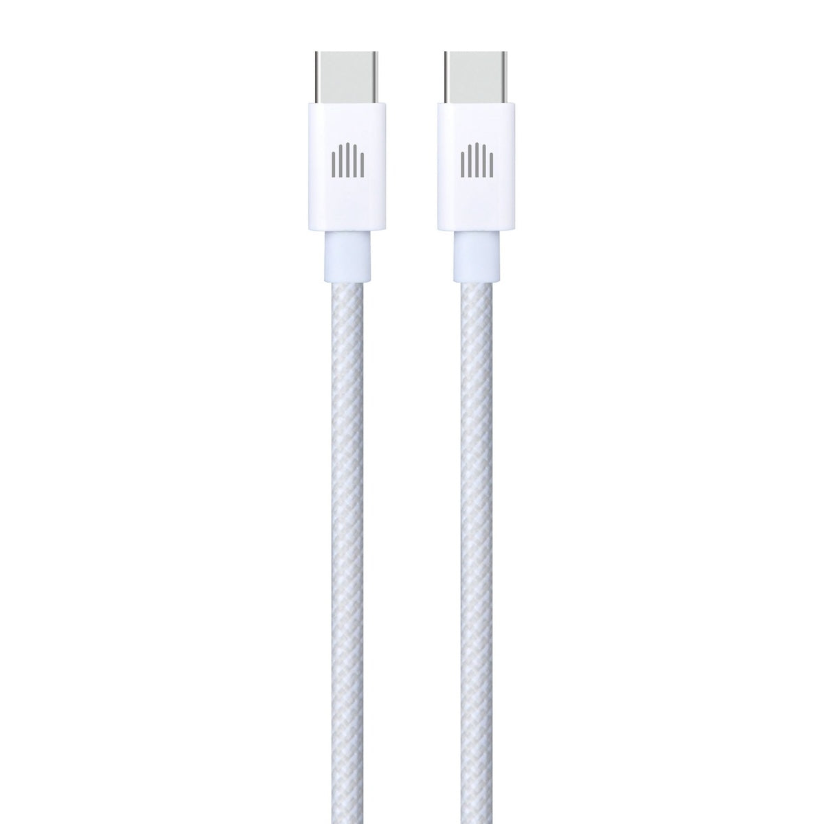 Dviced Cable USB-C to USB-C Nylon Textile 1,25m - bijeli