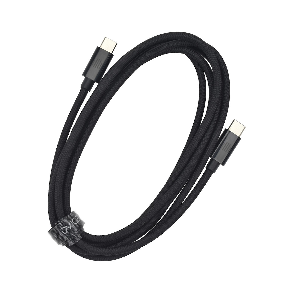 Dviced Cable USB-C to USB-C Nylon Textile 2m - crni