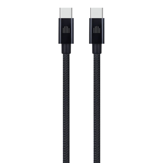 Dviced Cable USB-C to USB-C Nylon Textile 2m - crni