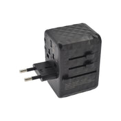 Dviced univerzalni putni adapter 65 W GaN - crni