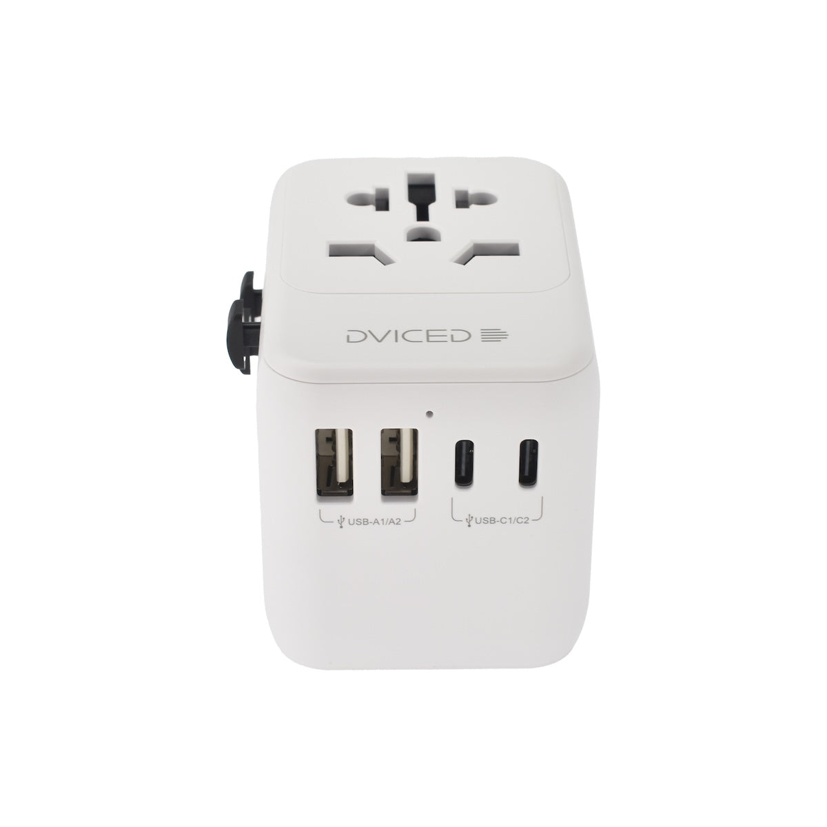 Dviced univerzalni putni adapter 28 W - bijeli