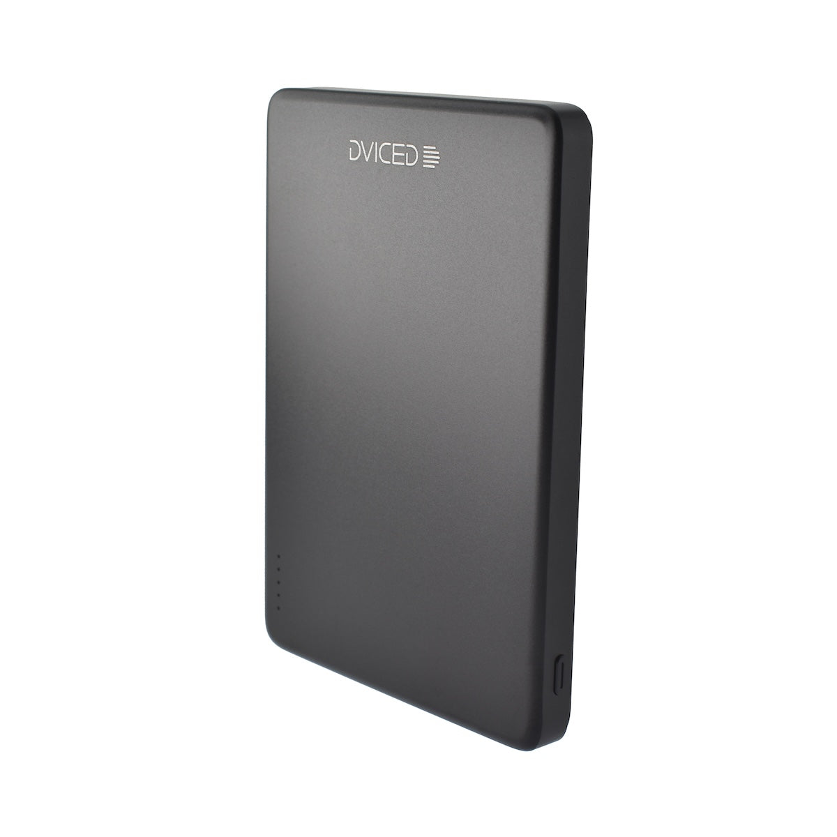 Dviced Ultrathin Power bank 5000mAh - crni