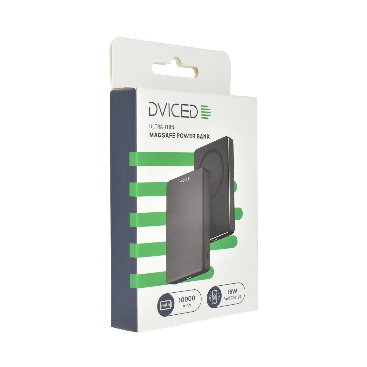 Dviced Ultrathin Power bank 10000mAh - crni