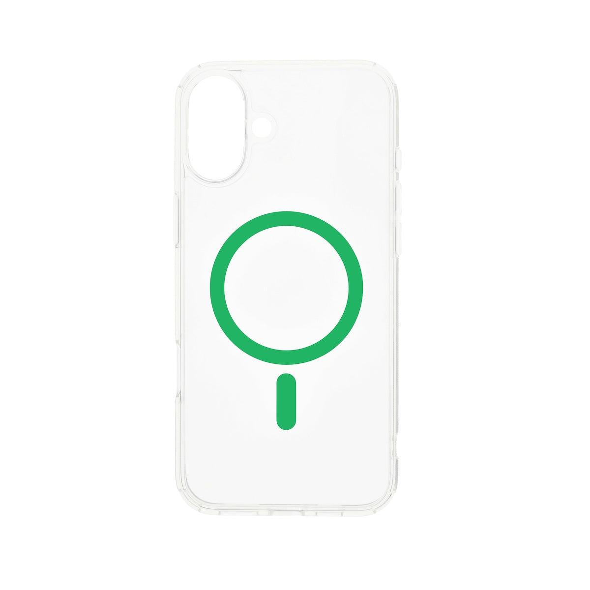 Dviced MagSafe clear case za iPhone 16 zeleni