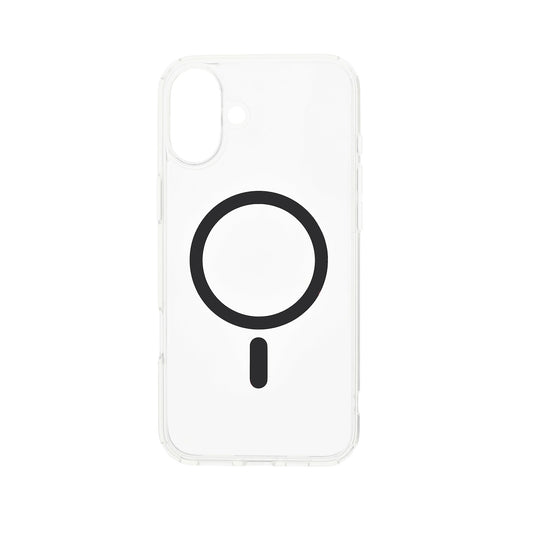Dviced MagSafe clear case za iPhone 16 - Black - iSTYLE.hr