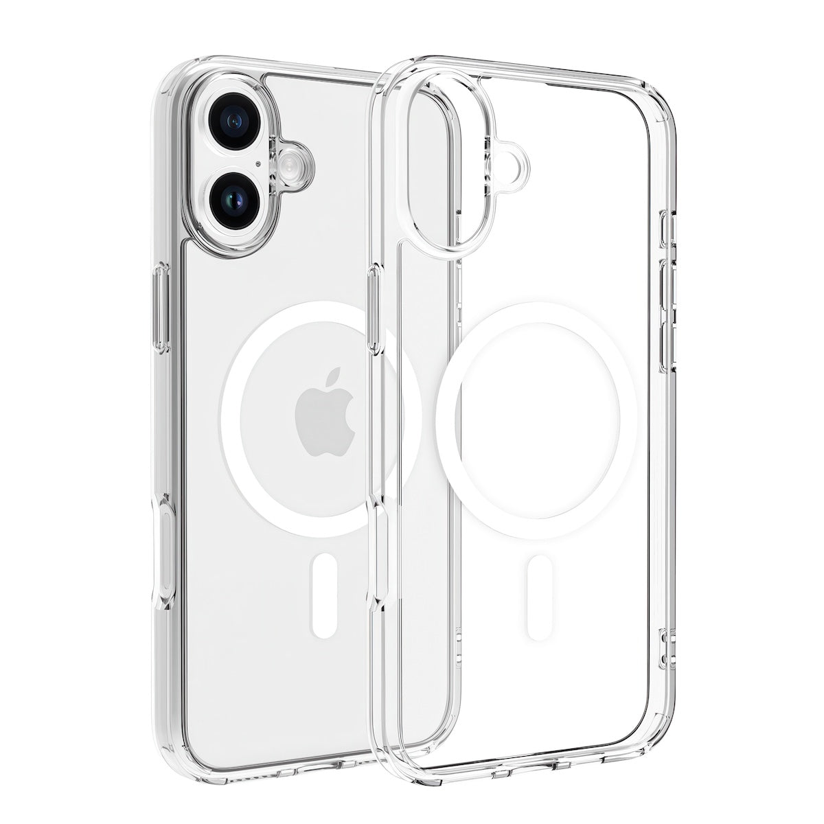 Dviced MagSafe clear case za iPhone 16 Plus - White