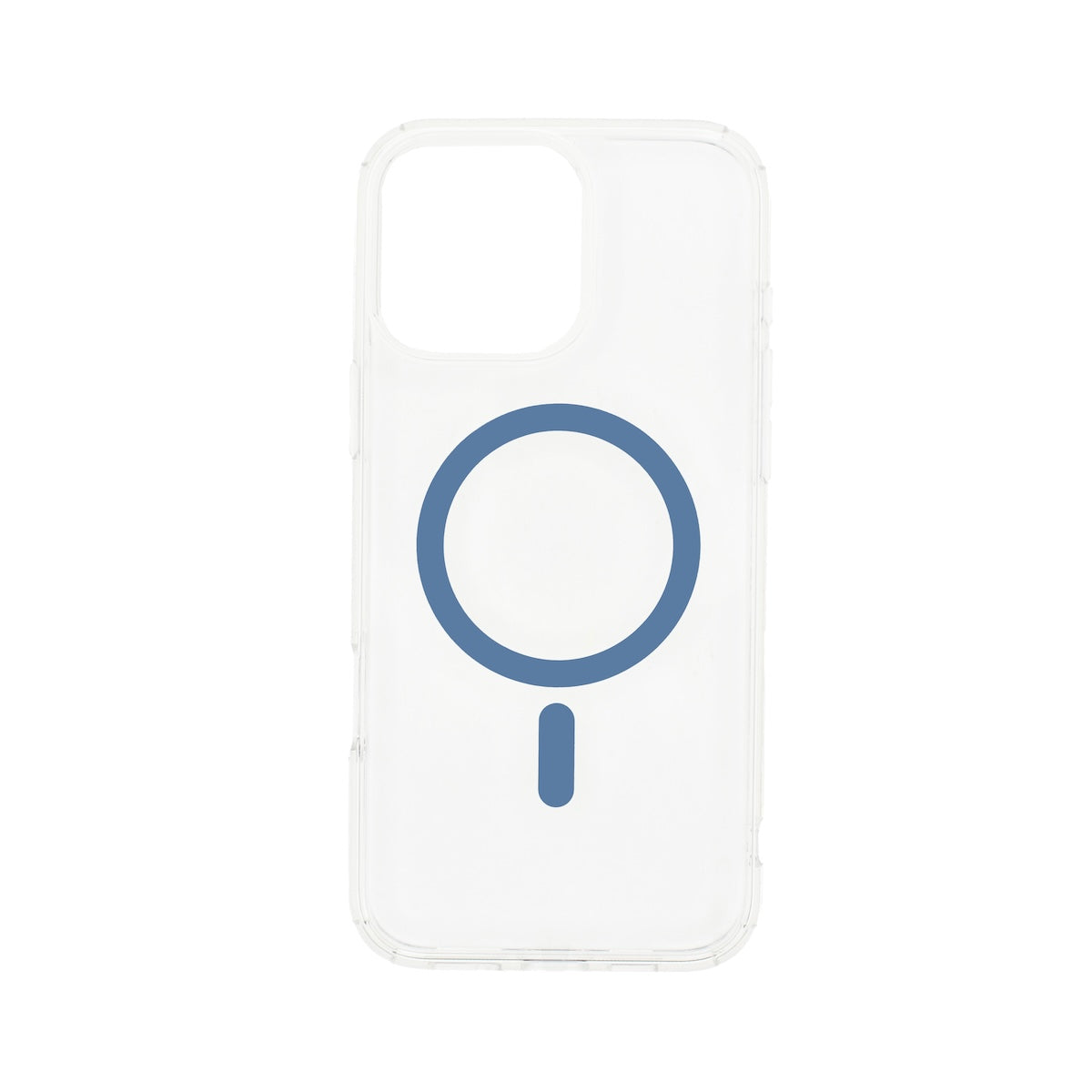Dviced MagSafe clear case za iPhone 16 Pro plavi