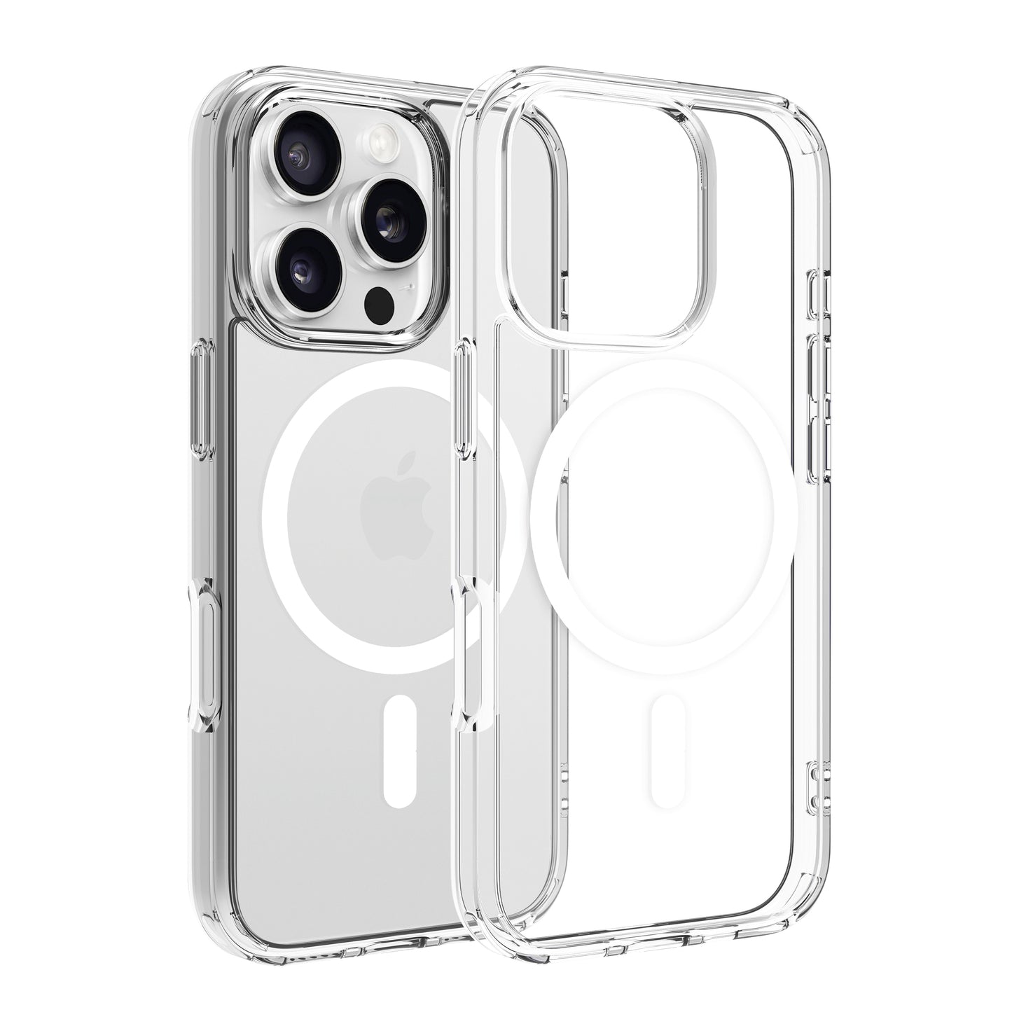 Dviced MagSafe clear case za iPhone 16 Pro - White