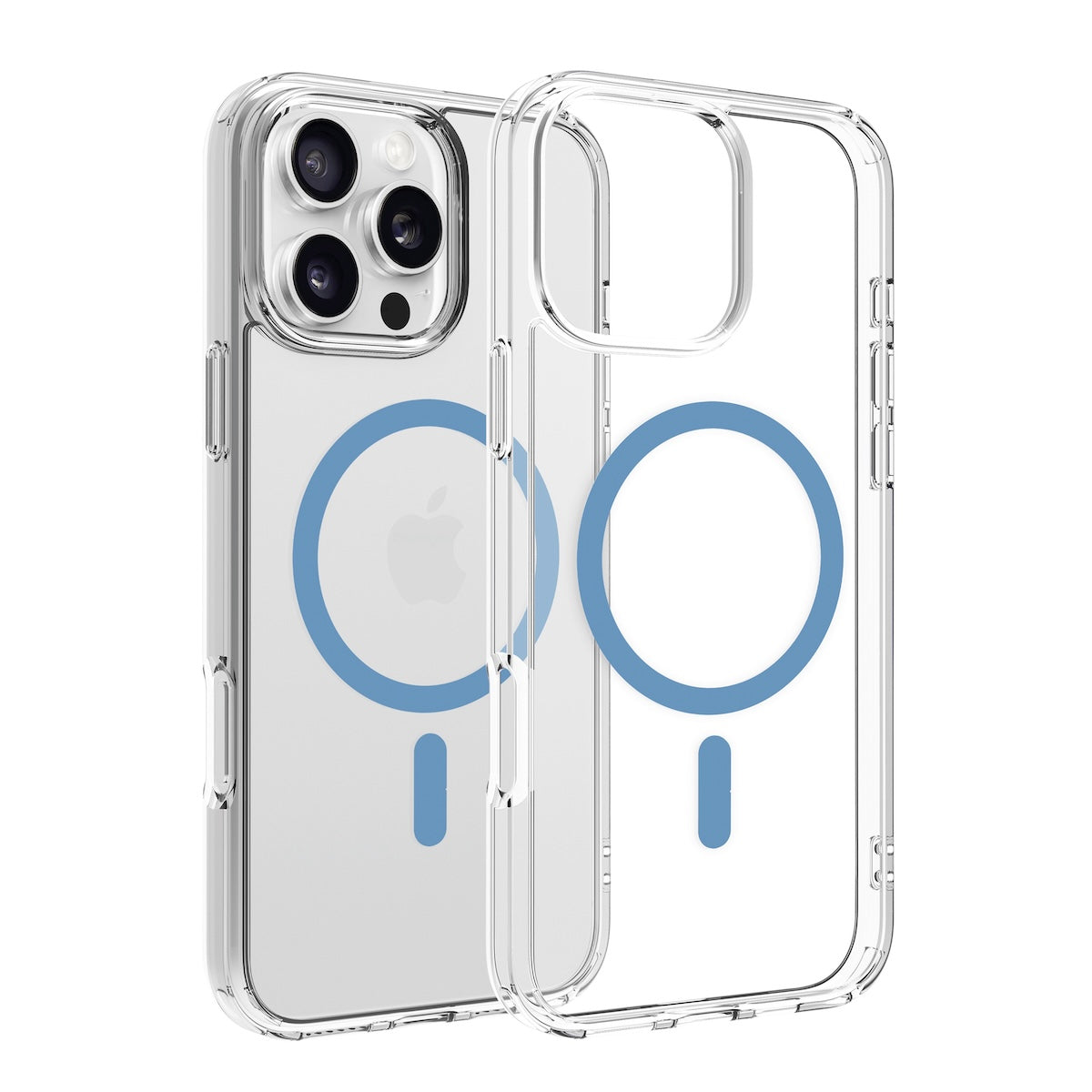 Dviced MagSafe clear case za iPhone 16 Pro Max - Blue - iSTYLE.hr